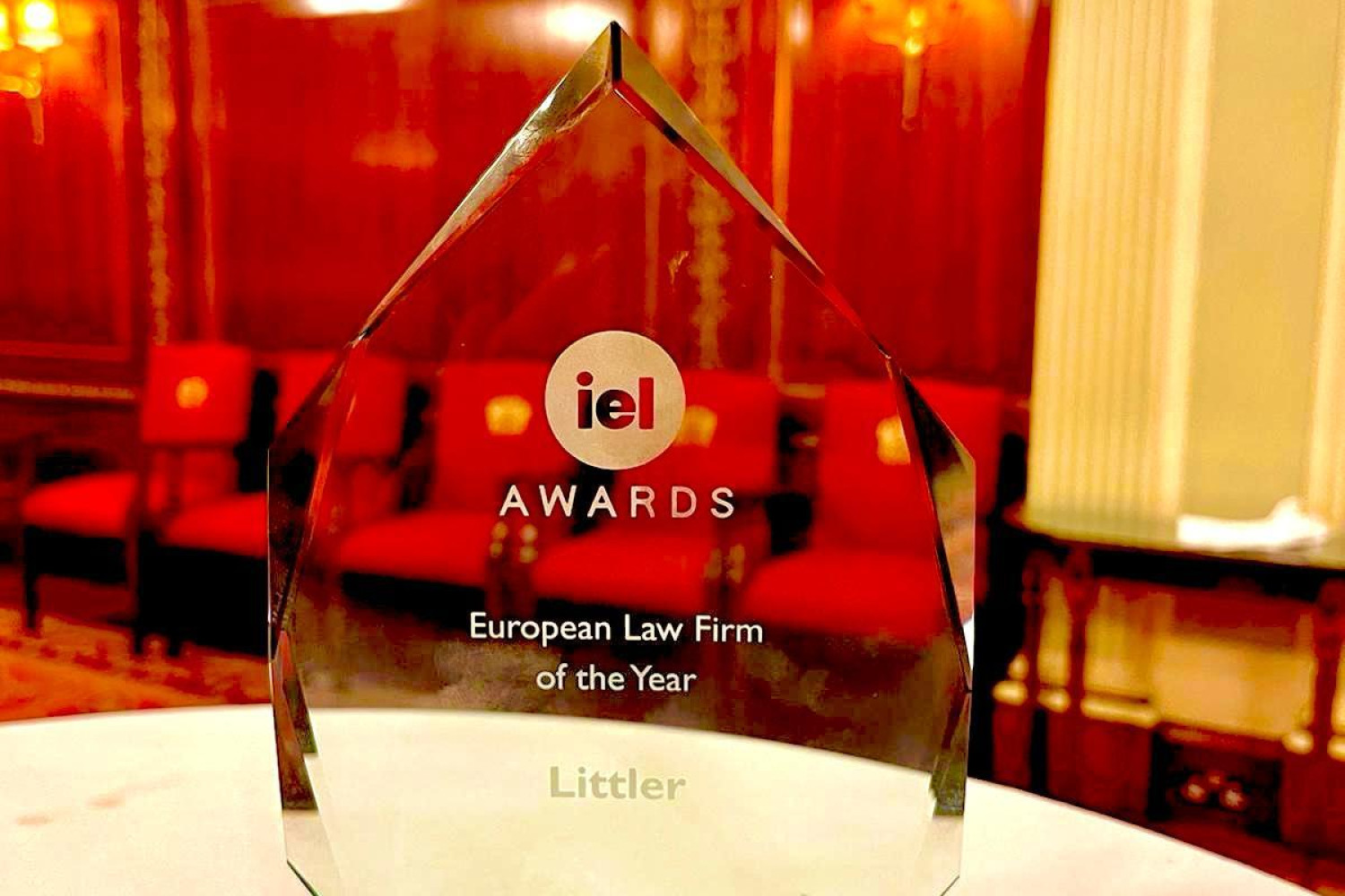 And the winner is: Littler - European Law Firm of the Year